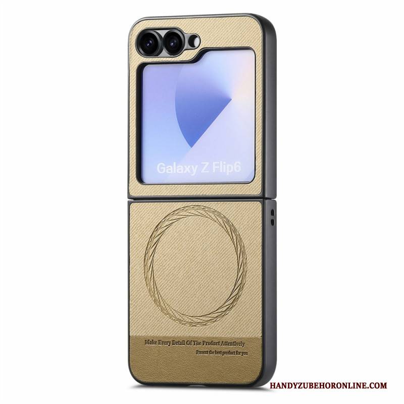 Hülle Samsung Galaxy Z Flip 7 Fe Magsafe Kompatible Denim-textur