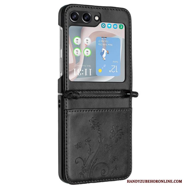 Hülle Samsung Galaxy Z Flip 7 Fe Schmetterlinge Und Blumen