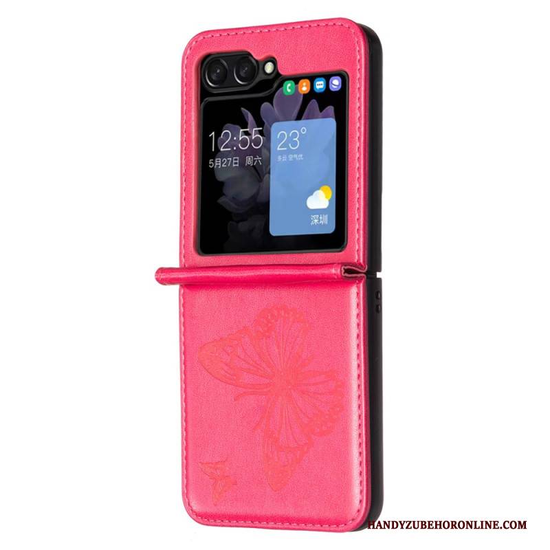 Hülle Samsung Galaxy Z Flip 7 Fe Schmetterlingsmuster