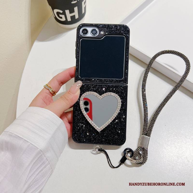 Hülle Samsung Galaxy Z Flip 7 Fe Spiegel Und Tragegurt