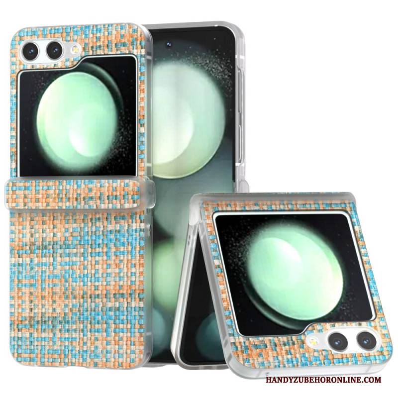 Hülle Samsung Galaxy Z Flip 7 Fe Stoffeffekt