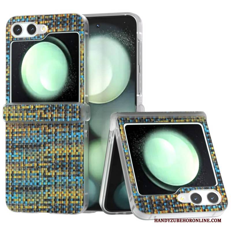 Hülle Samsung Galaxy Z Flip 7 Fe Stoffeffekt