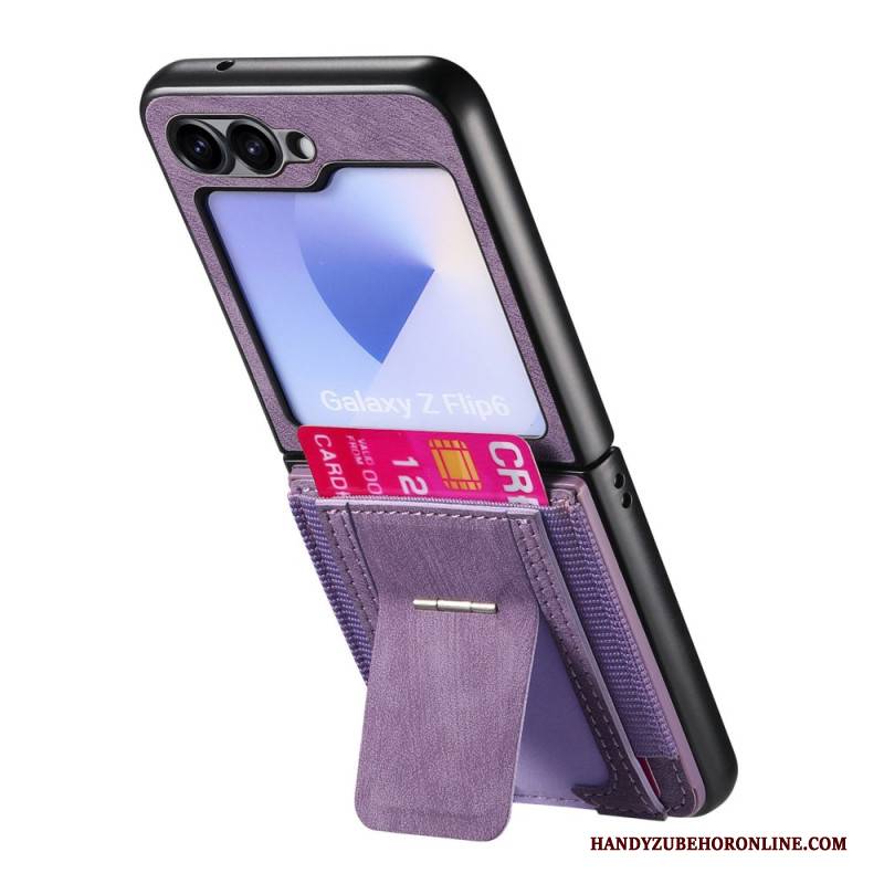 Hülle Samsung Galaxy Z Flip 7 Fe Ständer Und Kartenhalter