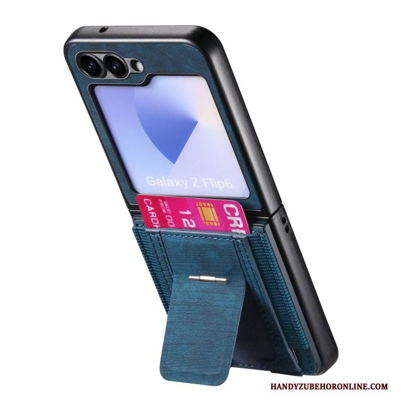 Hülle Samsung Galaxy Z Flip 7 Fe Ständer Und Kartenhalter