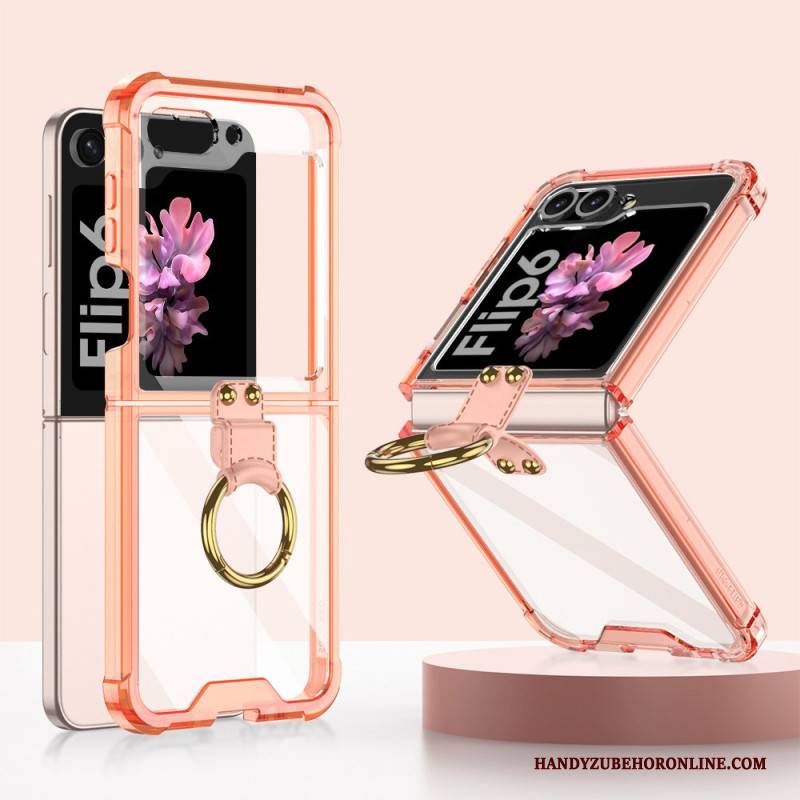 Hülle Samsung Galaxy Z Flip 7 Fe Transparenter Ringhalter Gkk