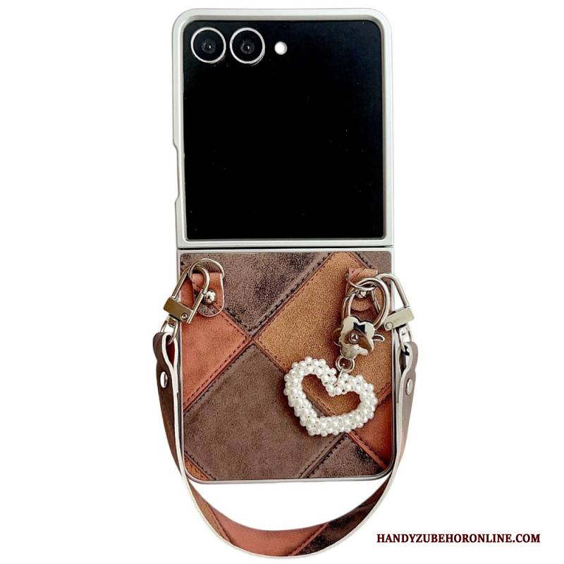 Hülle Samsung Galaxy Z Flip 7 Handyhülle Anhänger Und Handgelenkschlaufe