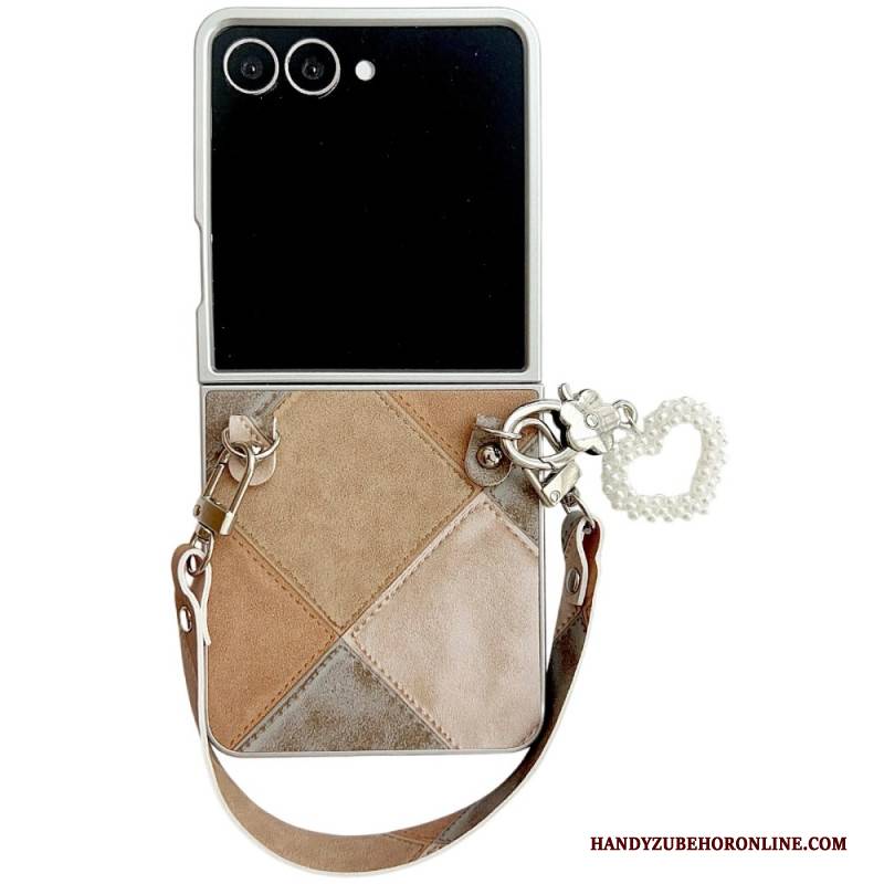 Hülle Samsung Galaxy Z Flip 7 Handyhülle Anhänger Und Handgelenkschlaufe