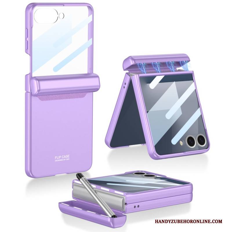 Hülle Samsung Galaxy Z Flip 7 Handyhülle Klassisch Mit Gkk-scharnier