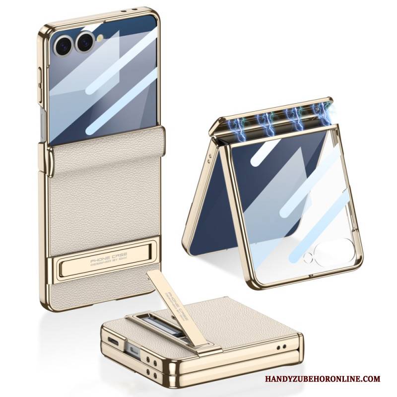 Hülle Samsung Galaxy Z Flip 7 Handyhülle Kunstleder Und Gkk-unterstützung