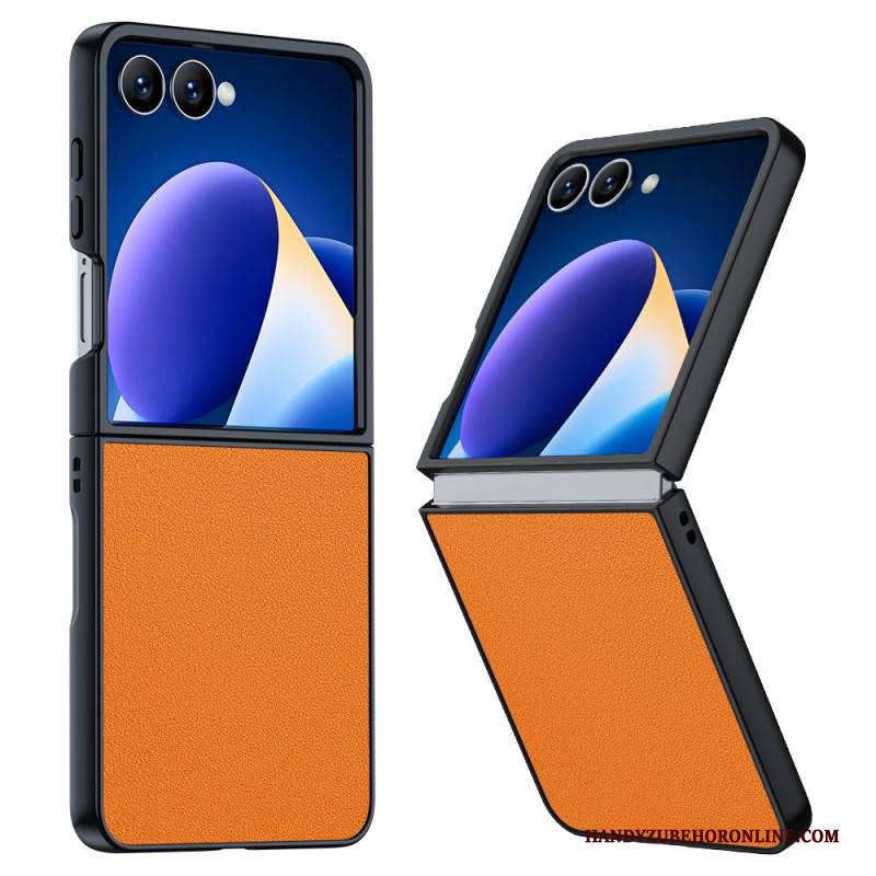 Hülle Samsung Galaxy Z Flip 7 Handyhülle Lederoptik