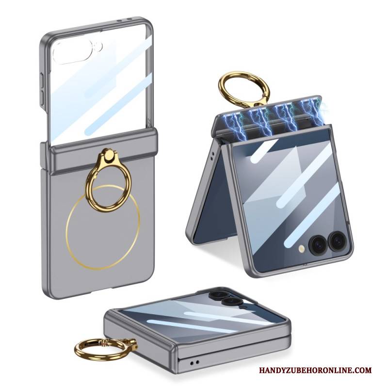 Hülle Samsung Galaxy Z Flip 7 Handyhülle Magnetisch Mit Ringhalter Gkk