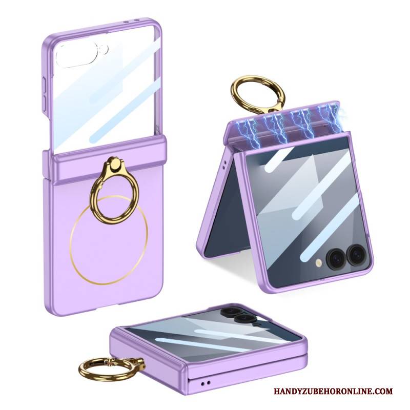 Hülle Samsung Galaxy Z Flip 7 Handyhülle Magnetisch Mit Ringhalter Gkk