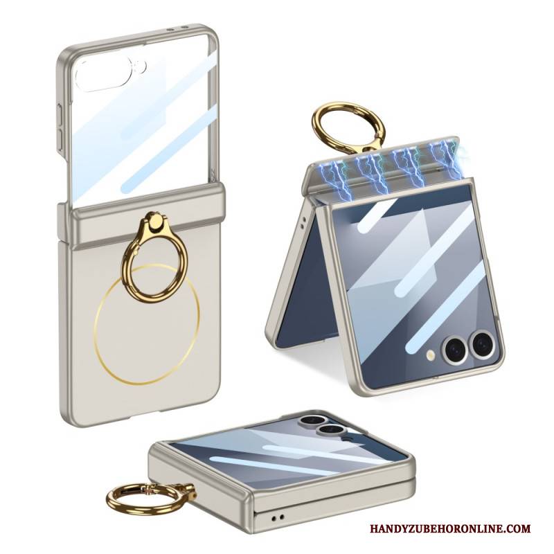 Hülle Samsung Galaxy Z Flip 7 Handyhülle Magnetisch Mit Ringhalter Gkk