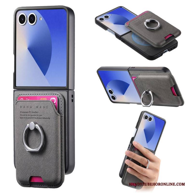 Hülle Samsung Galaxy Z Flip 7 Handyhülle Magsafe-kompatibel Mit Abnehmbarem Kartenhalter