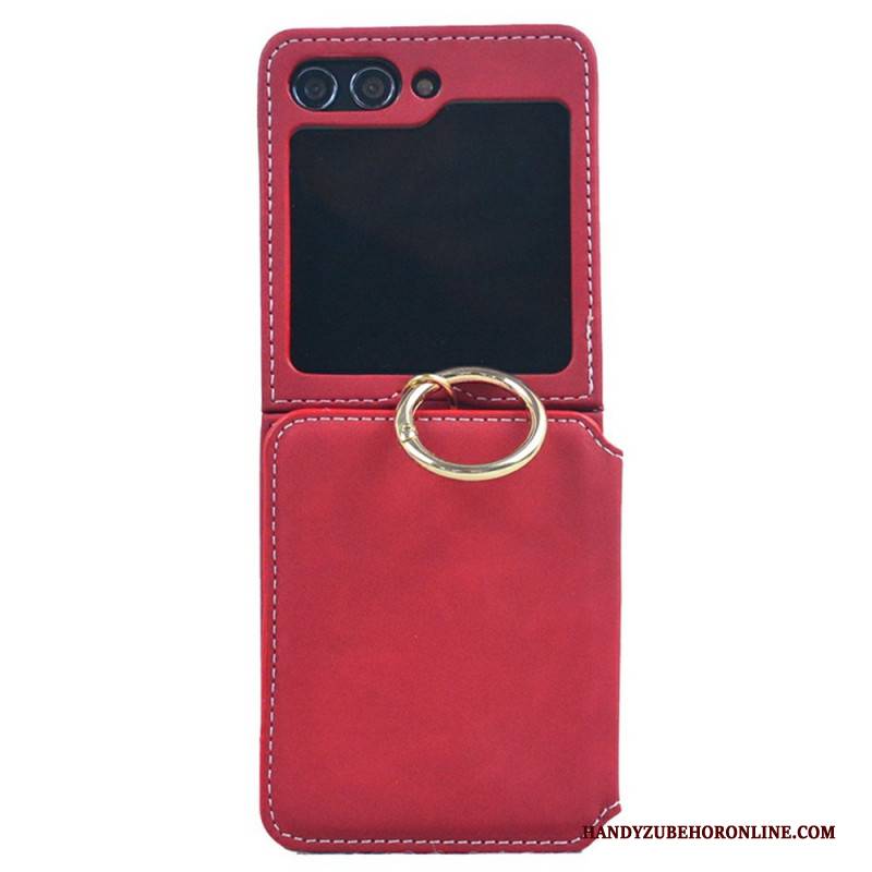 Hülle Samsung Galaxy Z Flip 7 Kartenhalter Und Abnehmbare Kette
