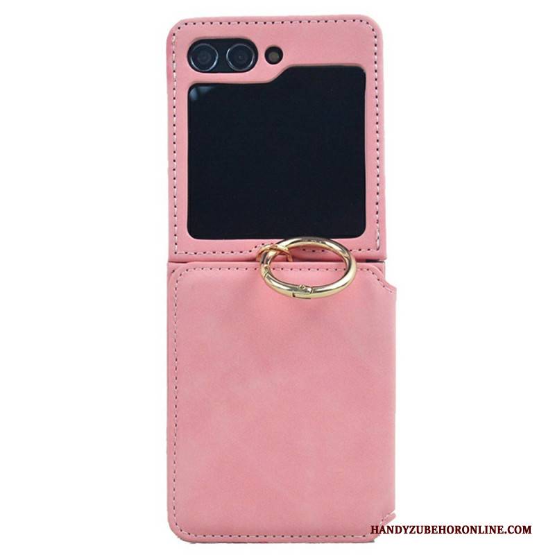Hülle Samsung Galaxy Z Flip 7 Kartenhalter Und Abnehmbare Kette