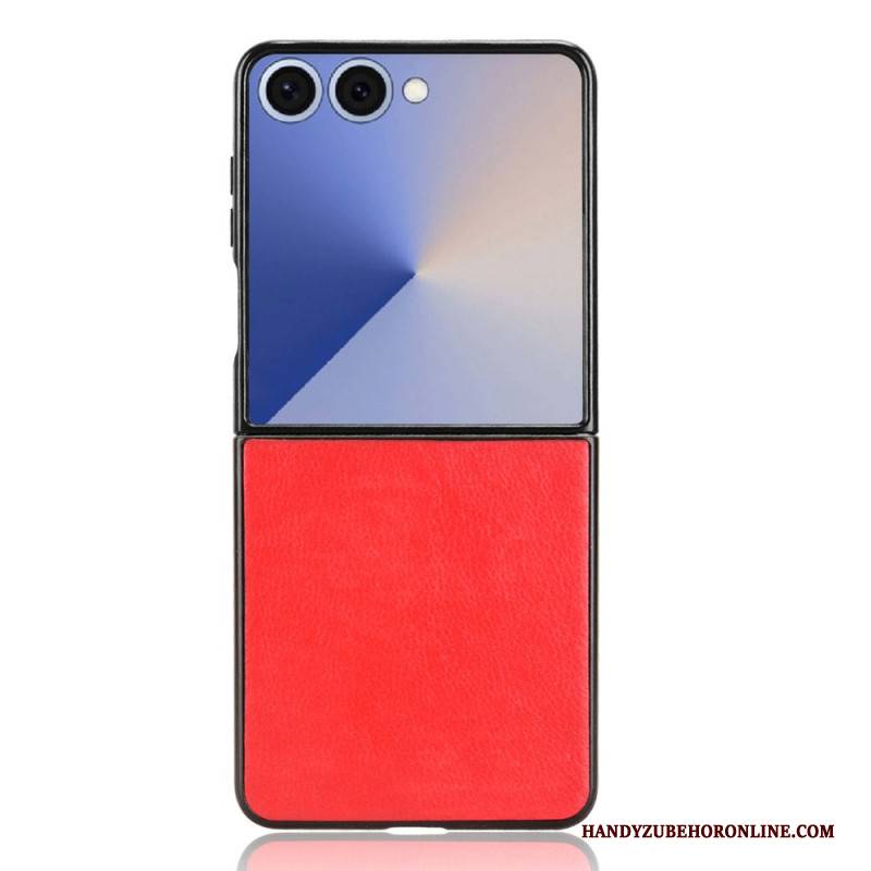 Hülle Samsung Galaxy Z Flip 7 Lederoptik