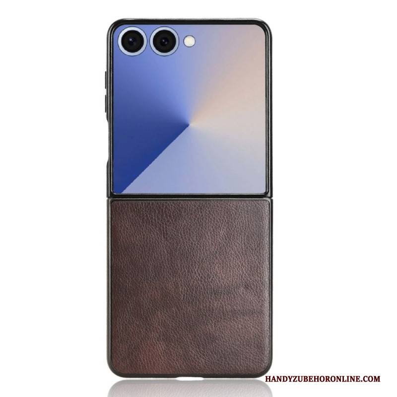 Hülle Samsung Galaxy Z Flip 7 Lederoptik