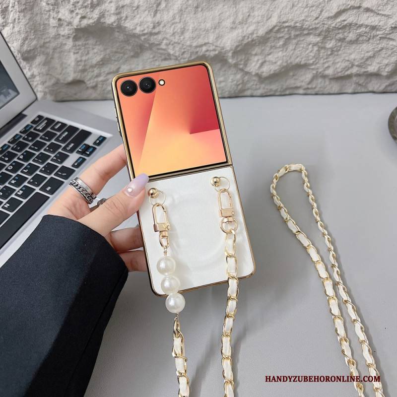 Hülle Samsung Galaxy Z Flip 7 Magnetischer Anhängerriemen