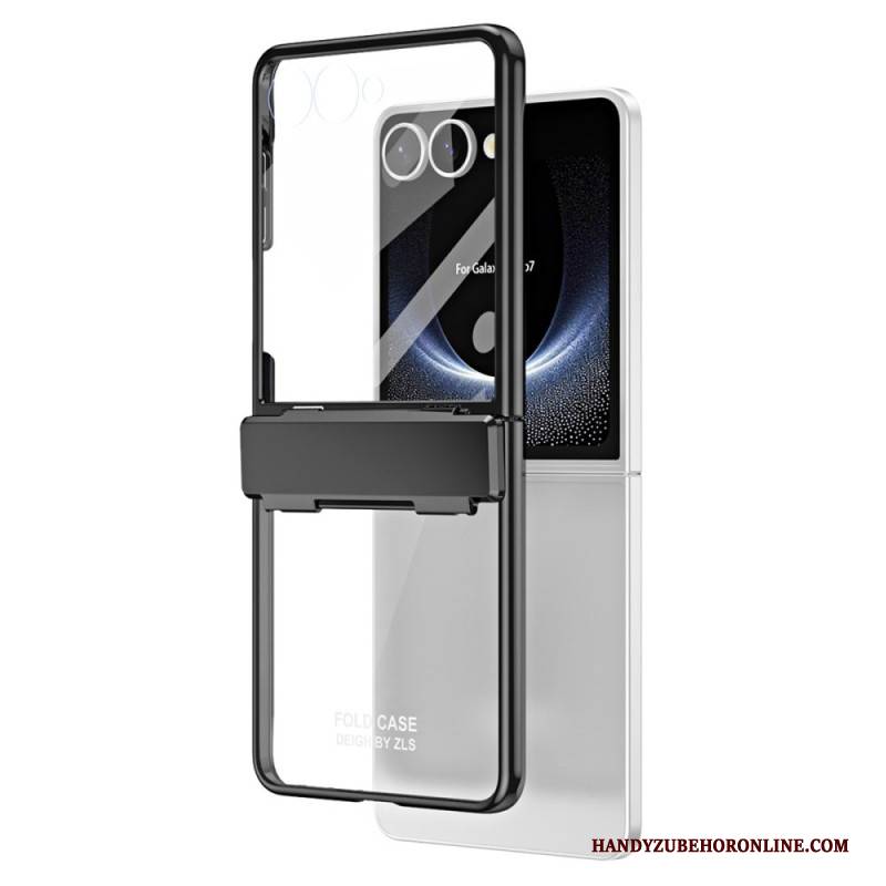 Hülle Samsung Galaxy Z Flip 7 Metallrahmen Mit Displayschutzfolie