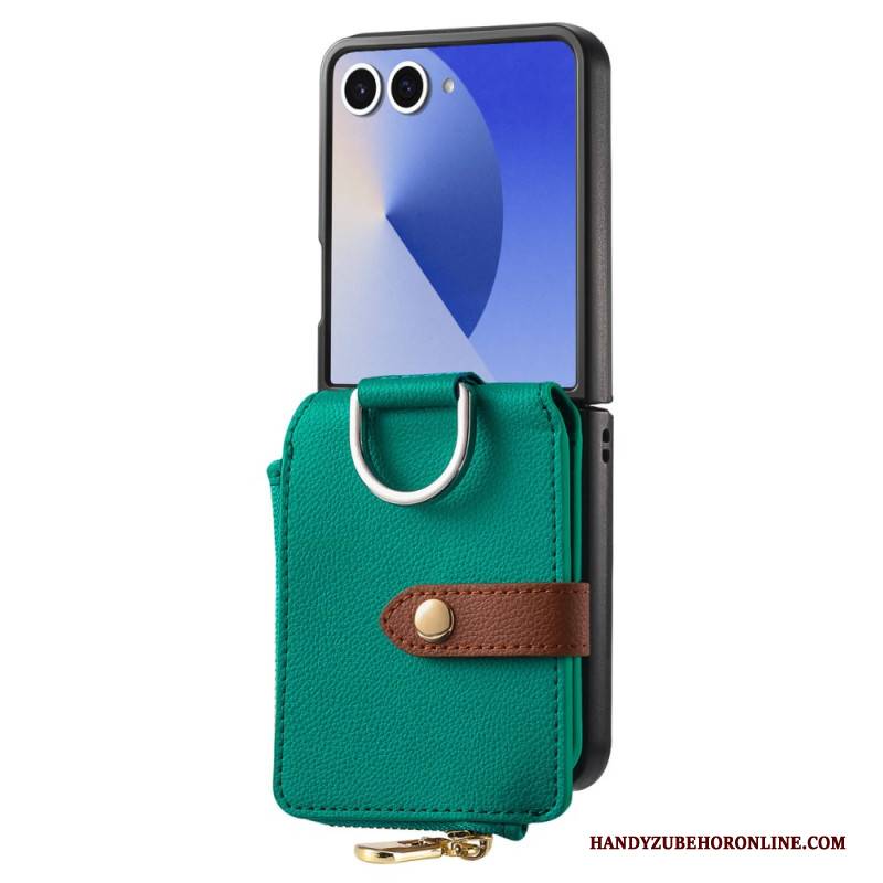 Hülle Samsung Galaxy Z Flip 7 Münzgeldbörse Und Ringhalter