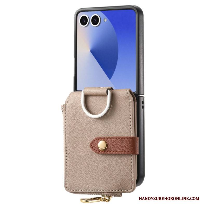 Hülle Samsung Galaxy Z Flip 7 Münzgeldbörse Und Ringhalter