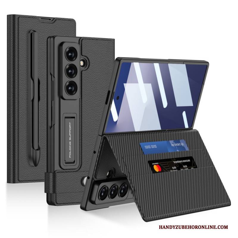 Hülle Samsung Galaxy Z Fold 7 Handyhülle Gkk Displayschutzfolie Und Stifthalter