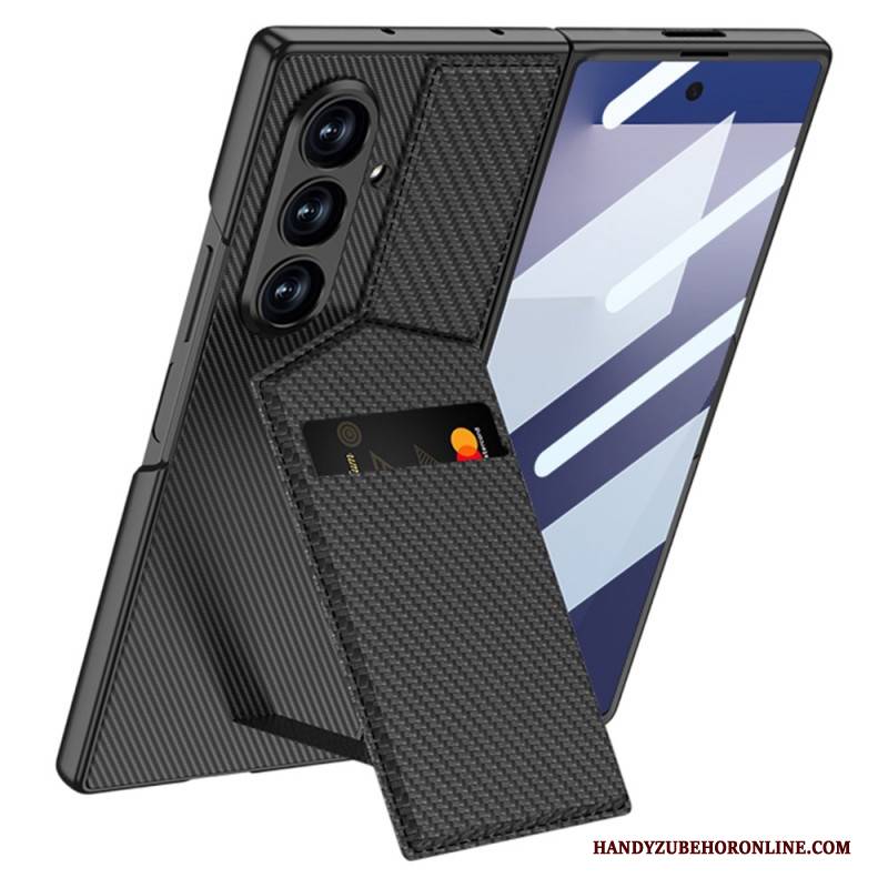 Hülle Samsung Galaxy Z Fold 7 Handyhülle Integrierter Kartenhalter