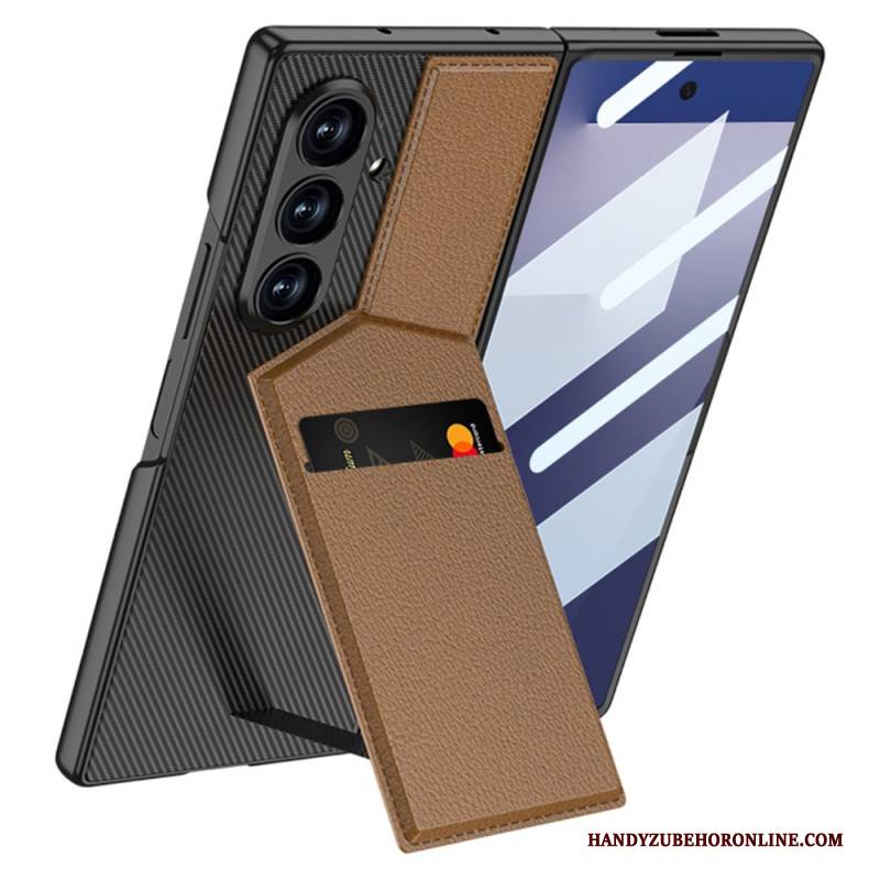 Hülle Samsung Galaxy Z Fold 7 Handyhülle Integrierter Kartenhalter