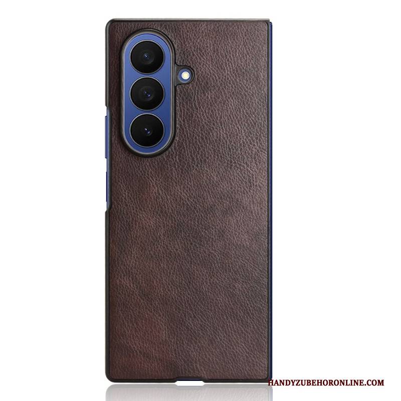 Hülle Samsung Galaxy Z Fold 7 Handyhülle Lederoptik