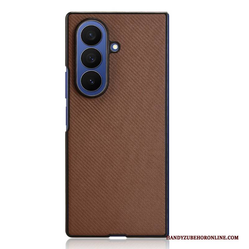 Hülle Samsung Galaxy Z Fold 7 Klassische Lederoptik