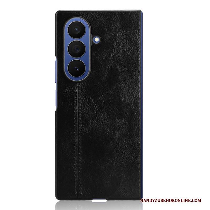 Hülle Samsung Galaxy Z Fold 7 Lederoptik Couture