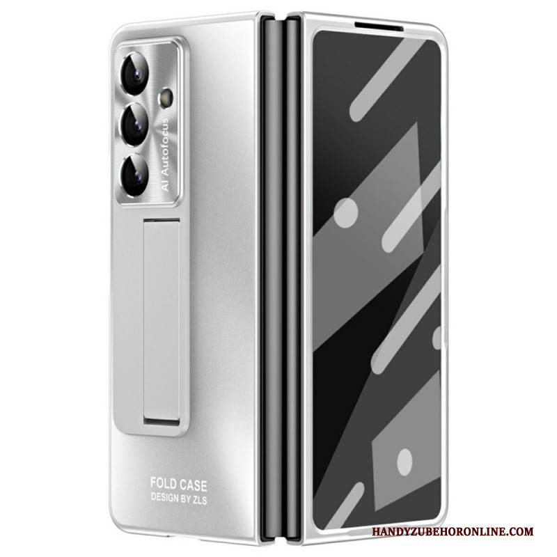 Hülle Samsung Galaxy Z Fold 7 Mattes Design Mit Ständer Und Displayschutzfolie