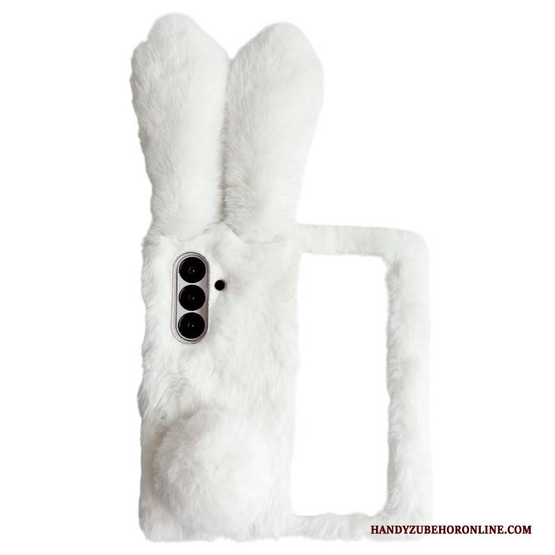 Hülle Samsung Galaxy Z Fold 7 Plüsch-hasenohren