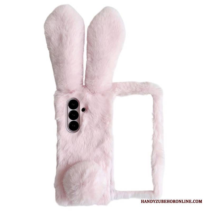 Hülle Samsung Galaxy Z Fold 7 Plüsch-hasenohren
