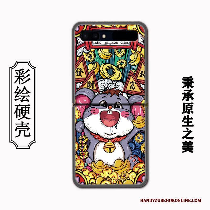 Hülle Samsung Z Flip Schutz Muster Wind, Case Samsung Z Flip Handyhüllen High-end