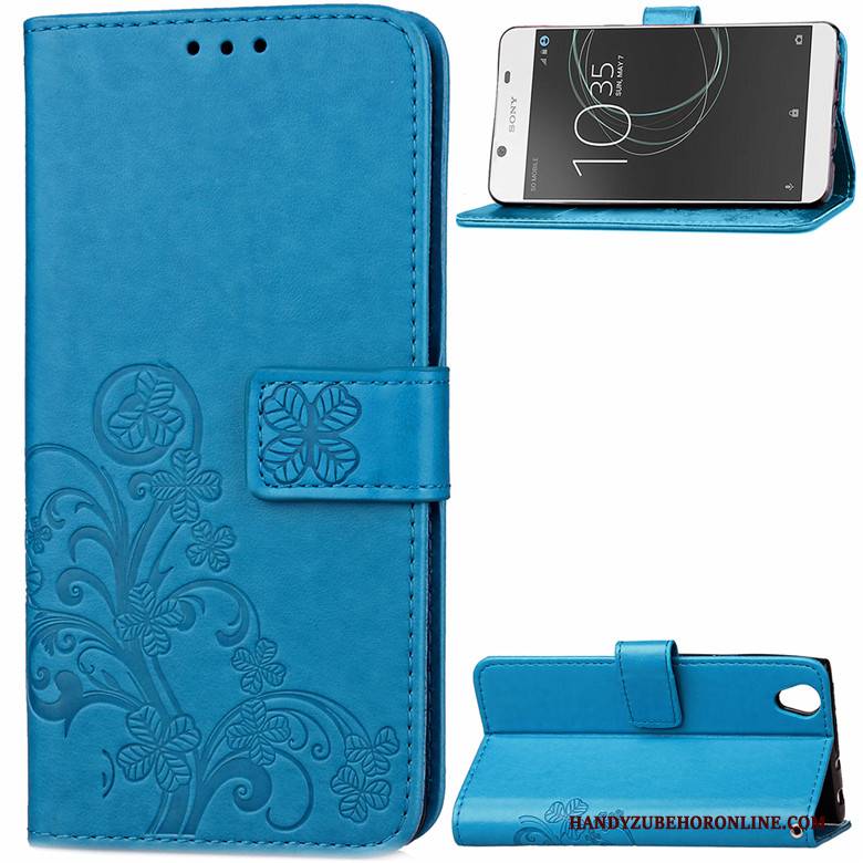 Hülle Sony Xperia 1 Folio Hängende Verzierungen Rot, Case Sony Xperia 1 Silikon Handyhüllen Anti-sturz