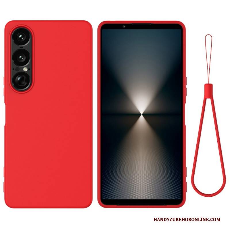 Hülle Sony Xperia 1 Vii Handyhülle Silikon Mit Trageband