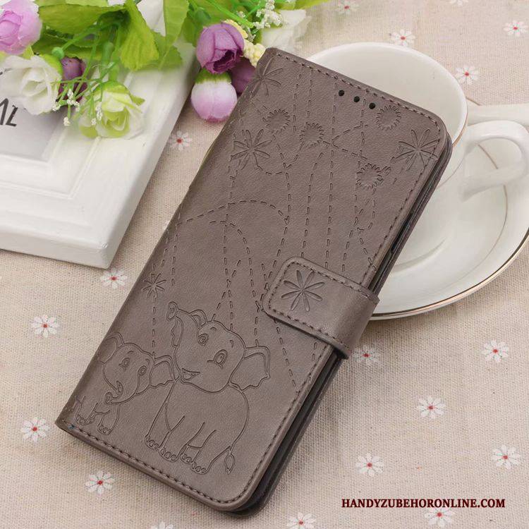 Hülle Sony Xperia 10 Folio Gold Handyhüllen, Case Sony Xperia 10 Taschen Karte