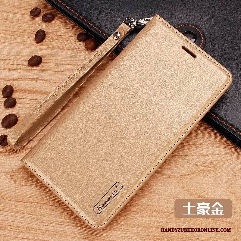 Hülle Sony Xperia 10 Ii Lederhülle Handyhüllen Schwarz, Case Sony Xperia 10 Ii Leder