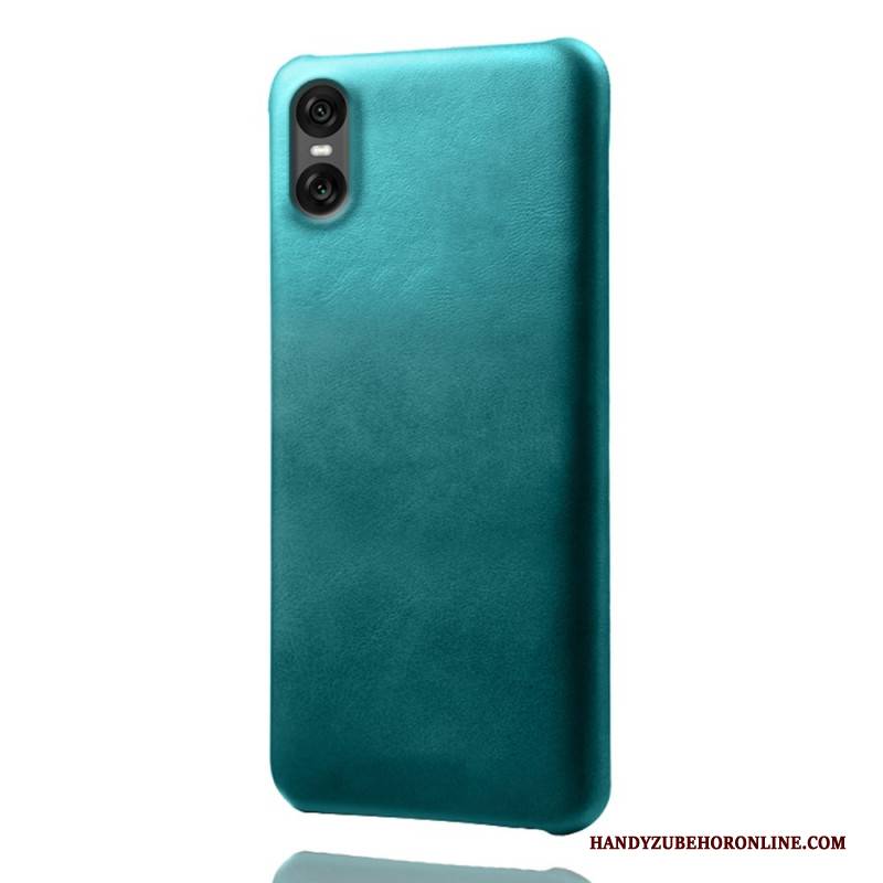 Hülle Sony Xperia 10 Vii Lederoptik