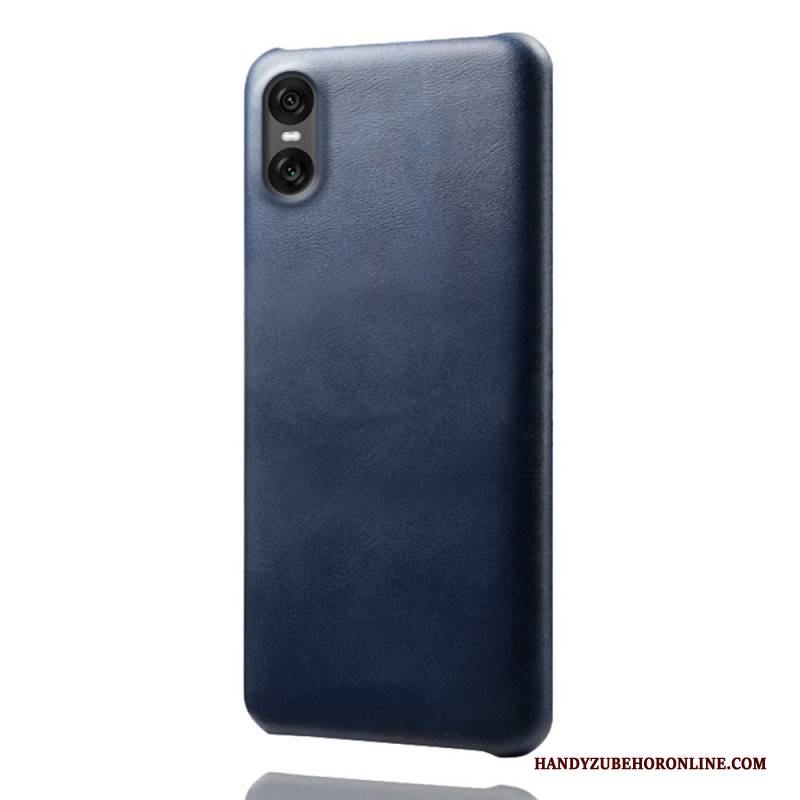 Hülle Sony Xperia 10 Vii Lederoptik