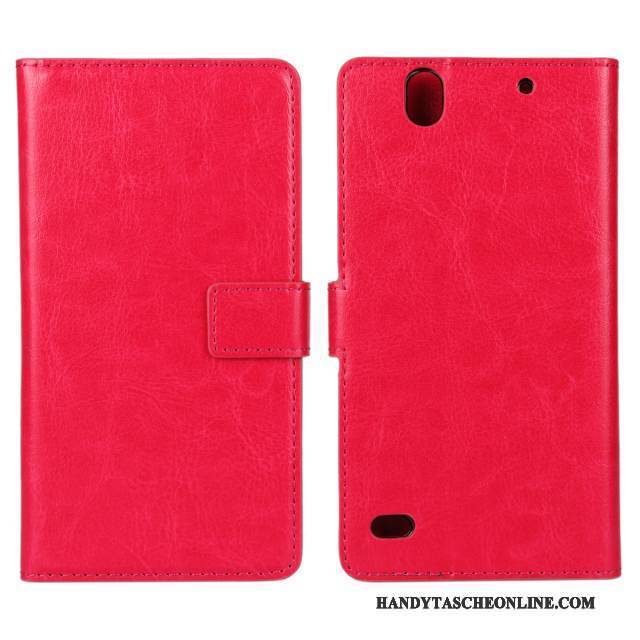 Hülle Sony Xperia C4 Lederhülle Schwarz Handyhüllen, Case Sony Xperia C4 Schutz Blau
