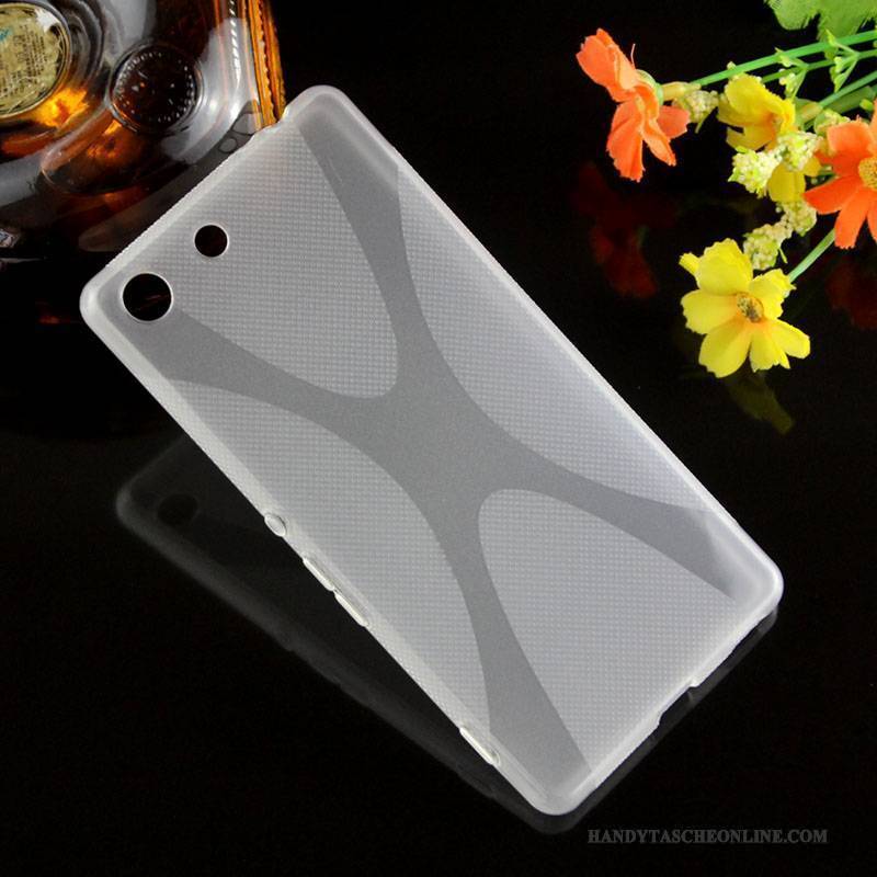 Hülle Sony Xperia M5 Dual Weiche Rutschfest Lila, Case Sony Xperia M5 Dual