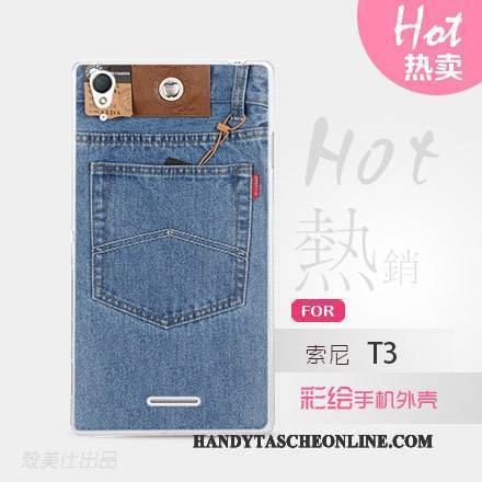 Hülle Sony Xperia T3 Farbe Handyhüllen, Case Sony Xperia T3 Schutz