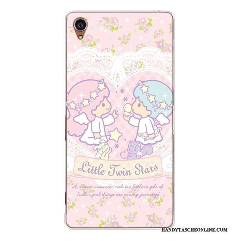 Hülle Sony Xperia Xa Taschen Handyhüllen Anti-sturz, Case Sony Xperia Xa Silikon Blau Nette