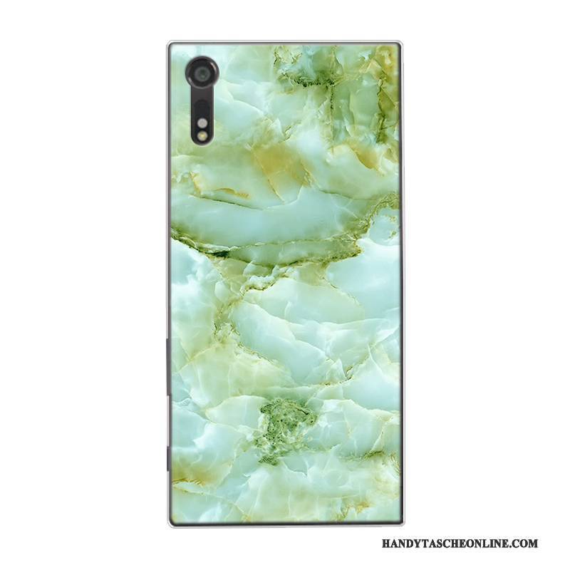 Hülle Sony Xperia Xa Ultra Silikon Angepasst Handyhüllen, Case Sony Xperia Xa Ultra Retro Grün Groß