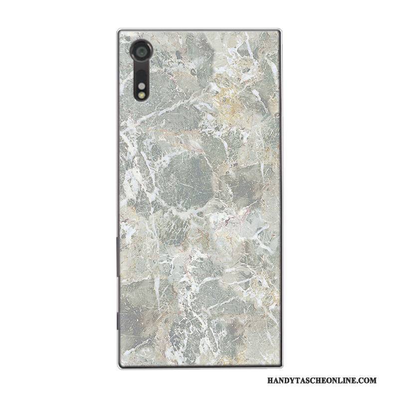 Hülle Sony Xperia Xa Ultra Silikon Angepasst Handyhüllen, Case Sony Xperia Xa Ultra Retro Grün Groß