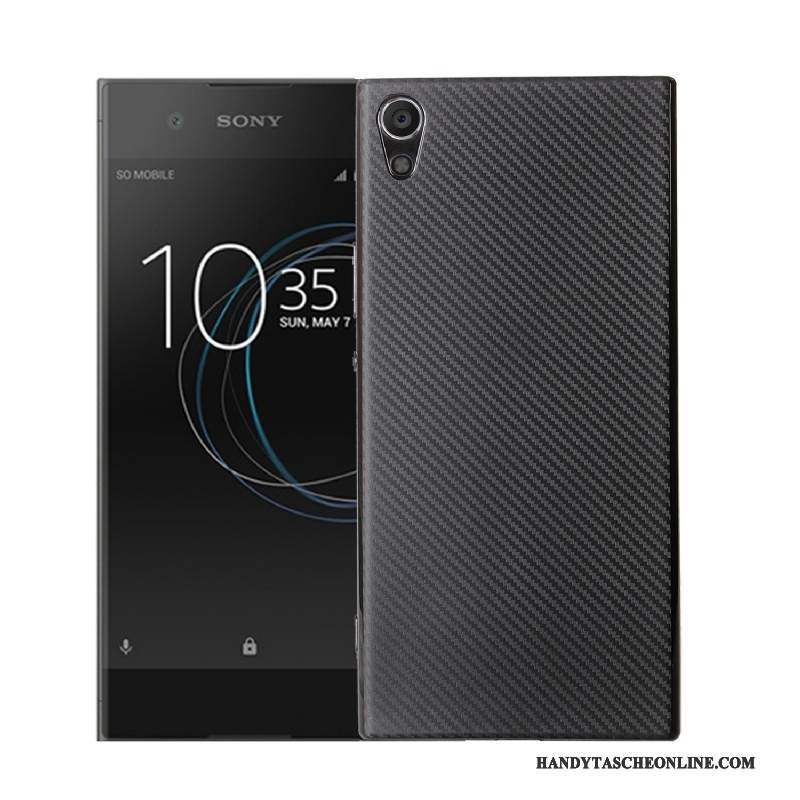 Hülle Sony Xperia Xa1 Weiche Rosa Faser, Case Sony Xperia Xa1 Schutz Handyhüllen