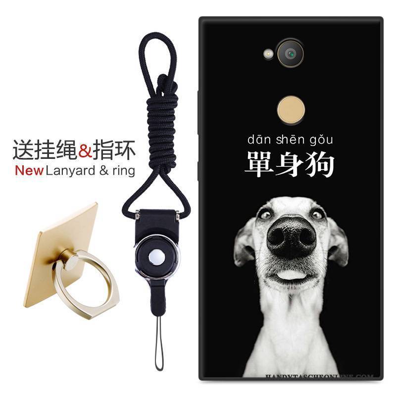 Hülle Sony Xperia Xa2 Ultra Weiche Nubuck Schwarz, Case Sony Xperia Xa2 Ultra Schutz Handyhüllen